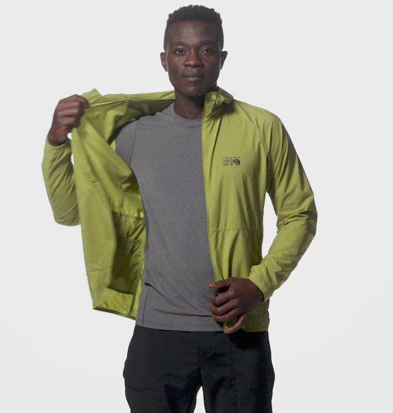 Men's Kor AirShell Hoody, Color: Moon Moss