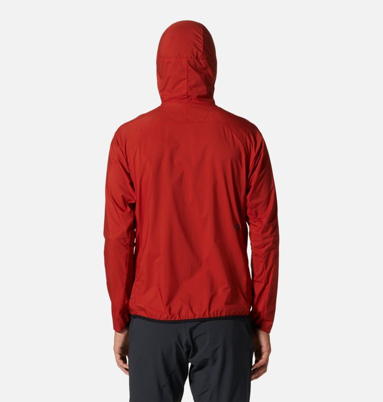 Manteau à capuchon Kor AirShell Homme, Color: Desert Red