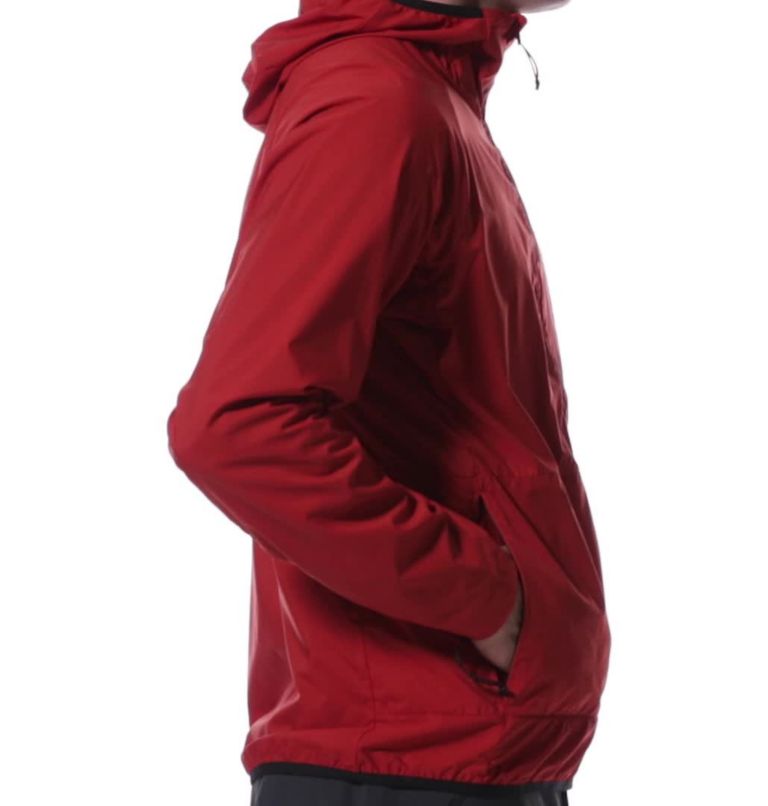 Men's Kor AirShell Hoody, Color: Desert Red