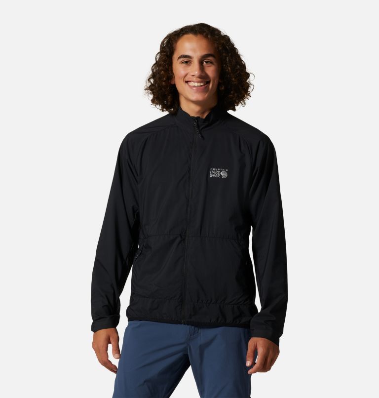 Men's Kor AirShell Full Zip Jacket, Color: Black, image 1
