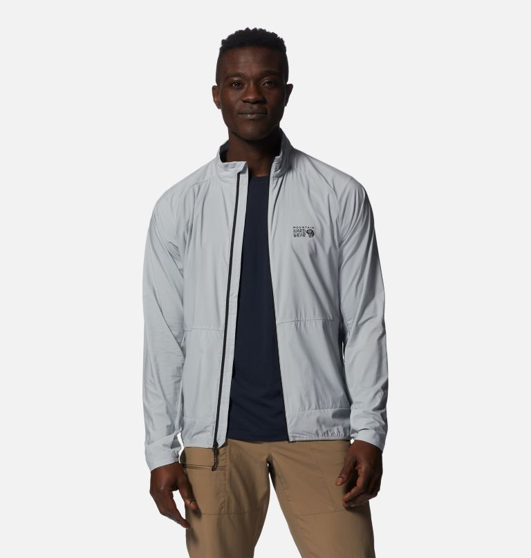 Thumbnail: Men's Kor AirShell Full Zip Jacket, Color: Glacial, image 7