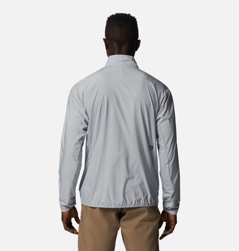 Thumbnail: Men's Kor AirShell Full Zip Jacket, Color: Glacial, image 2