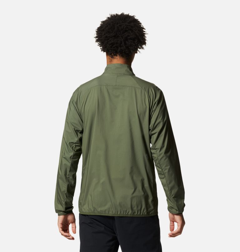 Thumbnail: Kor AirShell Full Zip Jacket | 347 | M, Color: Surplus Green, image 2