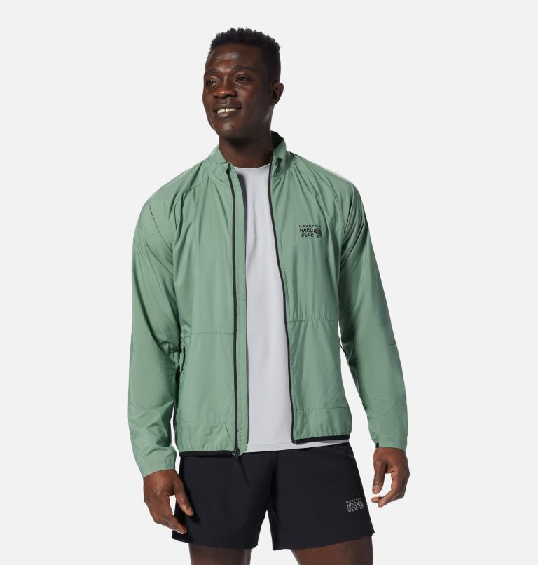 Men's Kor AirShell Full Zip Jacket, Color: Aloe, image 7