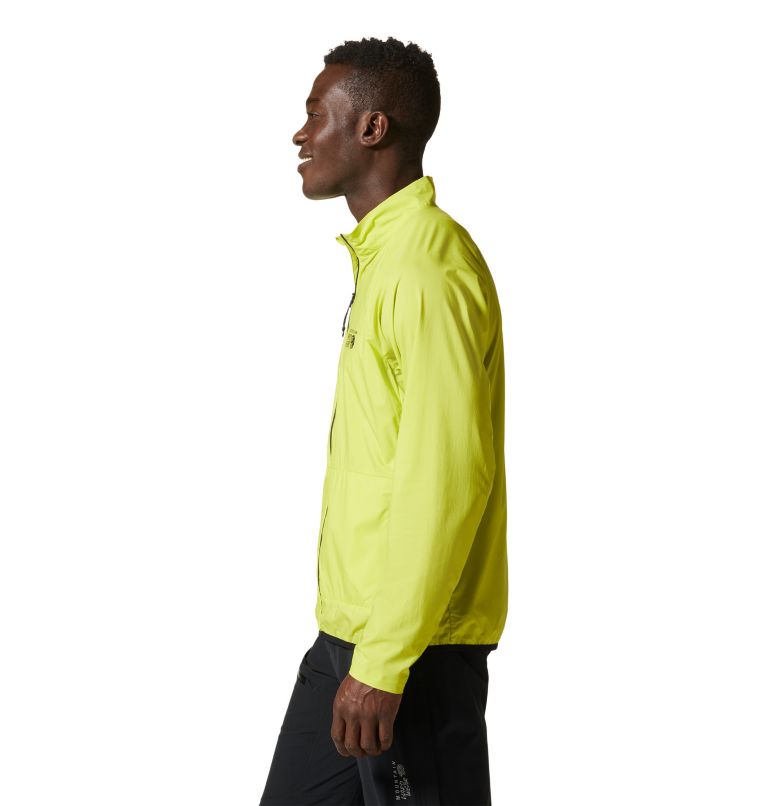 Men's Kor AirShell Full Zip Jacket, Color: Fern Glow, image 3