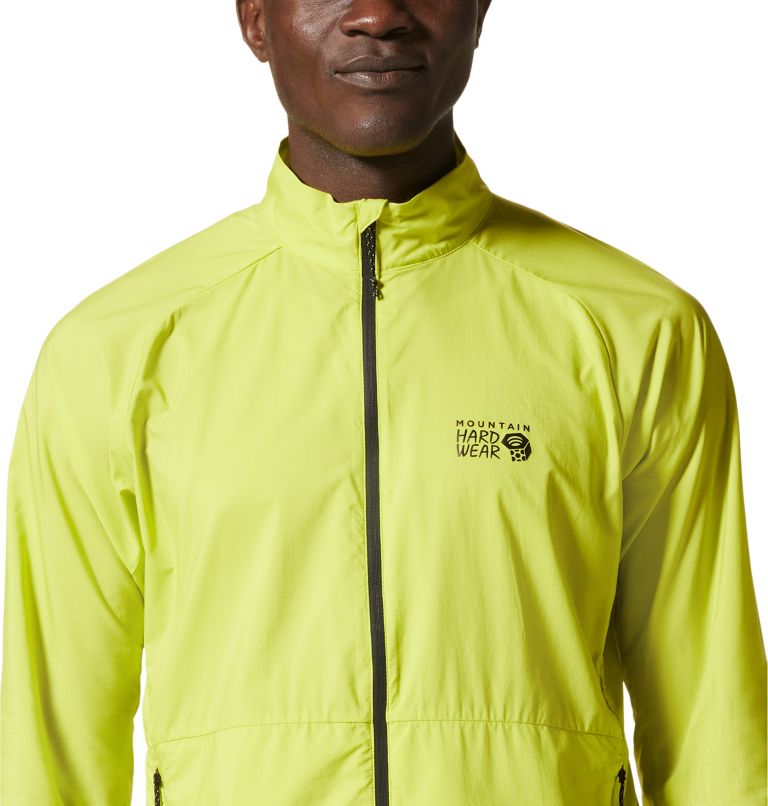 Men's Kor AirShell Full Zip Jacket, Color: Fern Glow, image 4