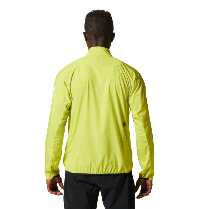 Thumbnail: Men's Kor AirShell Full Zip Jacket, Color: Fern Glow, image 2