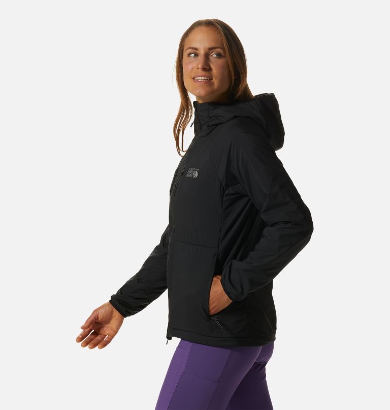 Women's Kor AirShell Warm Jacket, Color: Black, image 3