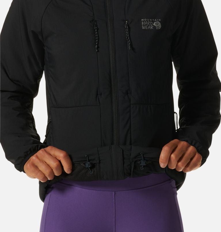 Women's Kor Airshell Warm Jacket, Color: Black, image 5