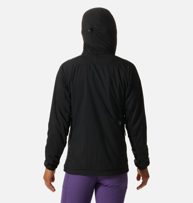 Women's Kor AirShell Warm Jacket, Color: Black, image 2