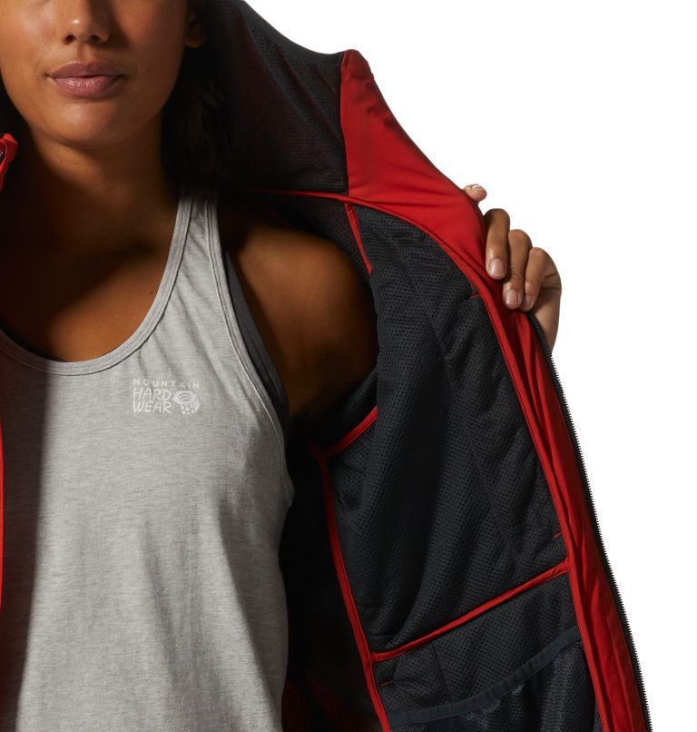 Women's Kor AirShell Warm Jacket, Color: Dark Fire