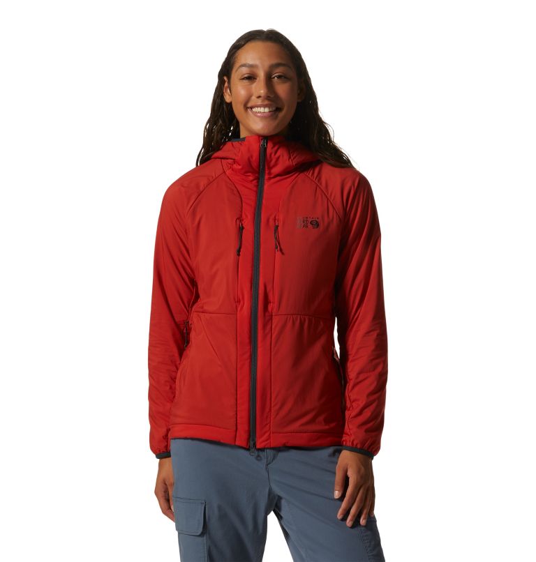 Thumbnail: Women's Kor Airshell Warm Jacket, Color: Dark Fire, image 1