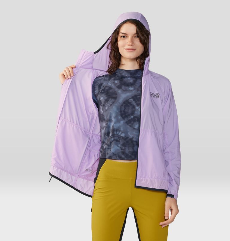 Women's Kor AirShell Hoody, Color: Wisteria, image 5