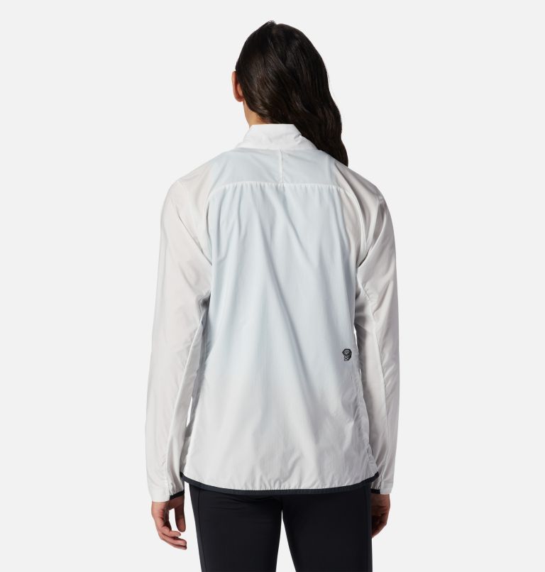 Women's Kor AirShell Full Zip Jacket, Color: Fogbank, image 2