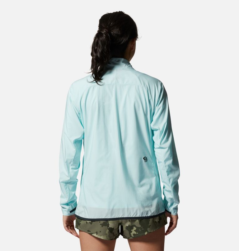 Thumbnail: Women's Kor AirShell Full Zip Jacket, Color: Pale Ice, image 2