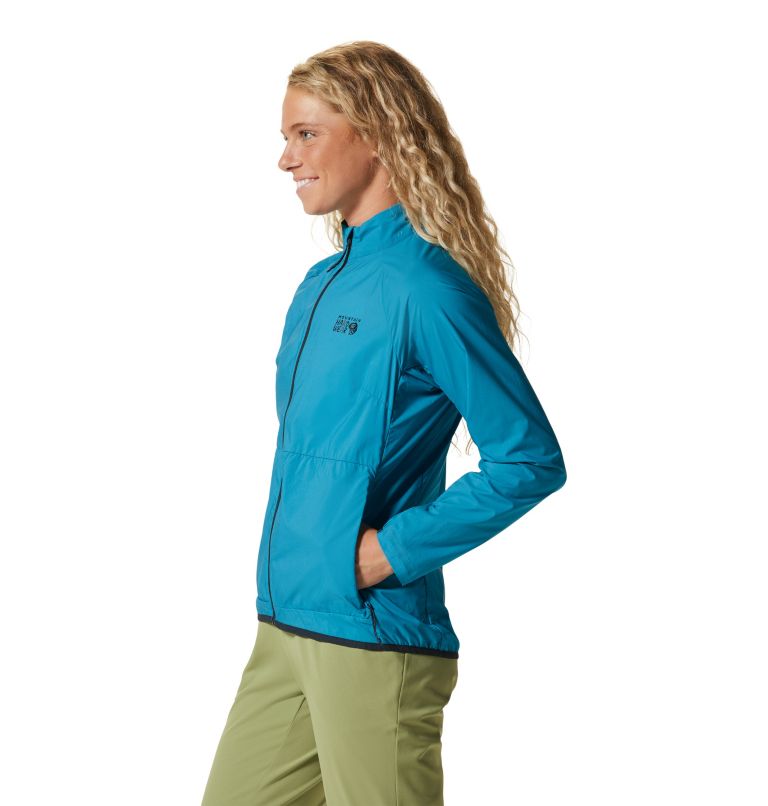 Women's Kor AirShell Full Zip Jacket, Color: Vinson Blue, image 3