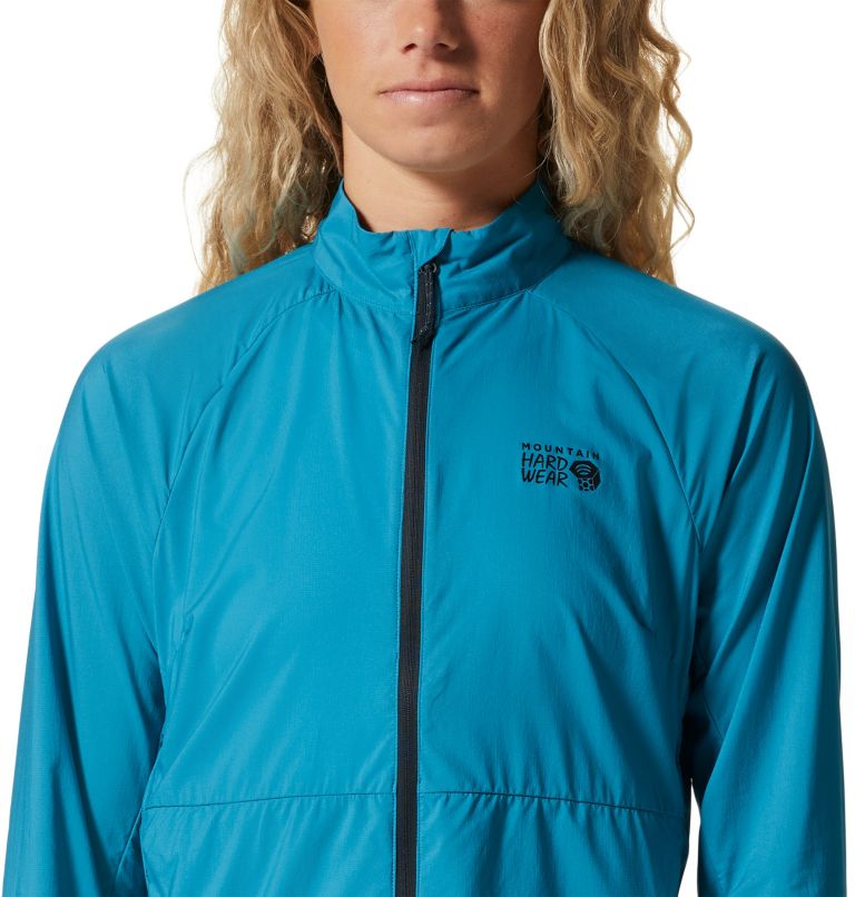Thumbnail: Women's Kor AirShell Full Zip Jacket, Color: Vinson Blue, image 4