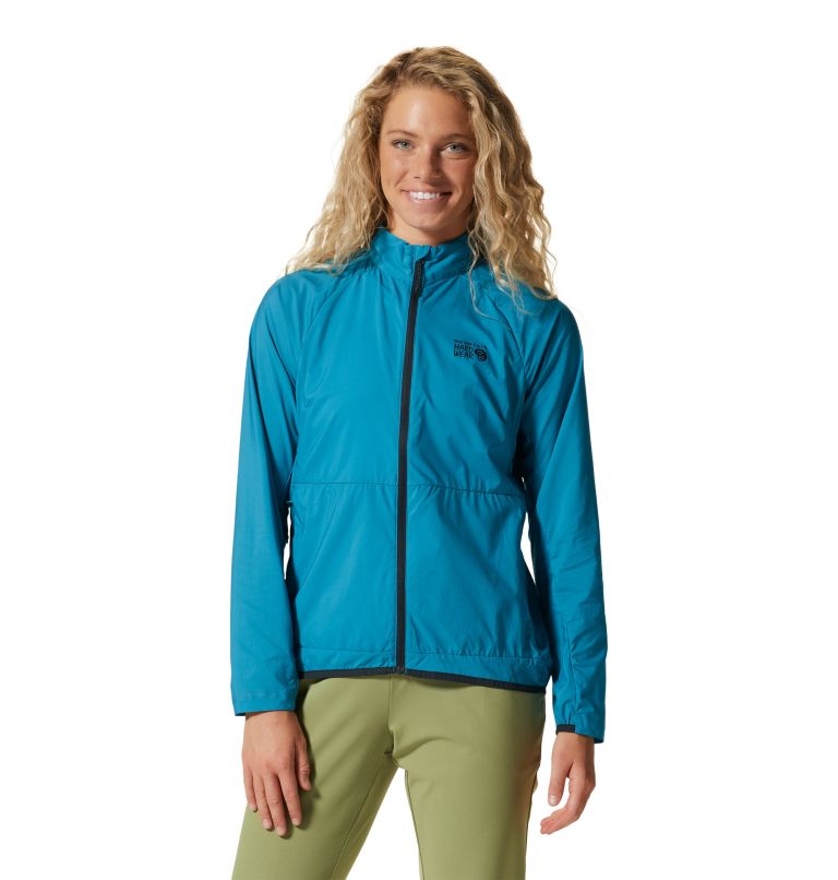 Thumbnail: Women's Kor AirShell Full Zip Jacket, Color: Vinson Blue, image 1