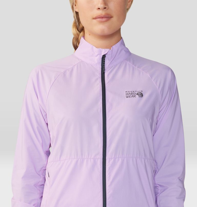 Women's Kor AirShell Full Zip Jacket, Color: Wisteria, image 4
