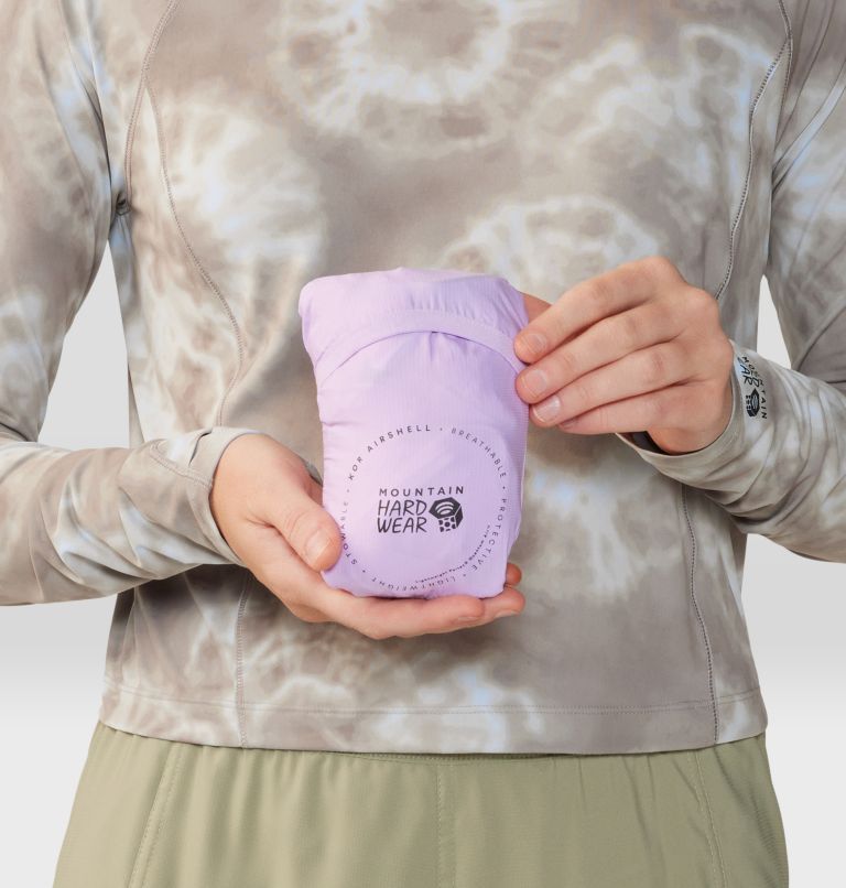 Women's Kor AirShell Full Zip Jacket, Color: Wisteria, image 6
