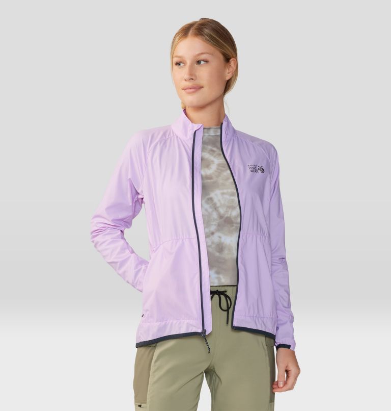 Women's Kor AirShell Full Zip Jacket, Color: Wisteria, image 7