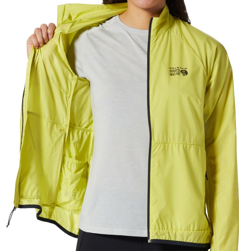 Manteau à fermeture éclair Kor AirShell Femme, Color: Starfruit, image 5