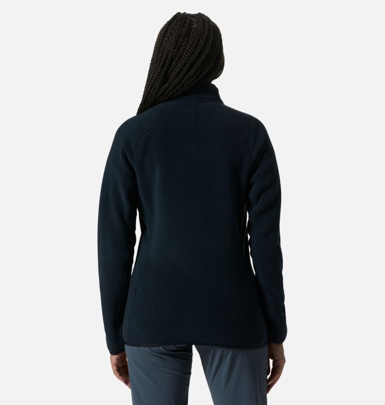 Thumbnail: Manteau à fermeture éclair Polartec® Double Brushed Femme, Color: Black, image 2