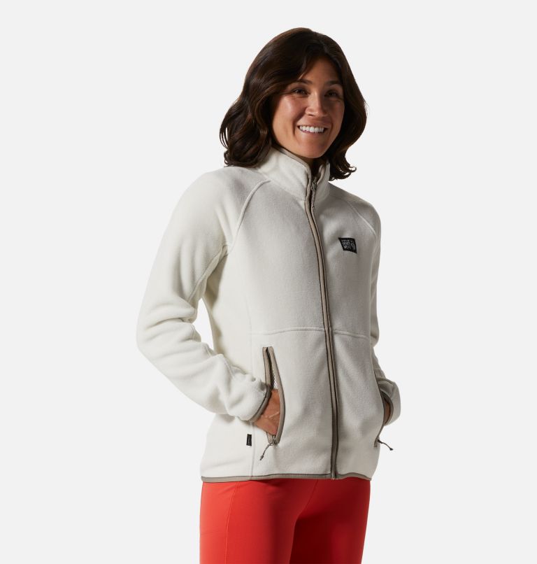 Women's Polartec® Double Brushed Full Zip Jacket, Color: Stone, image 5