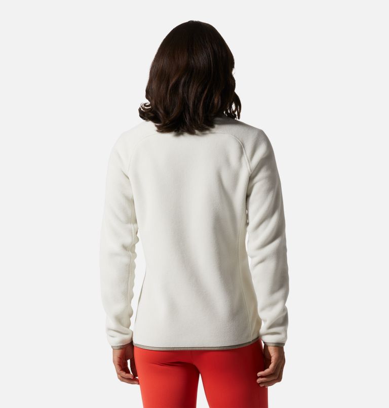 Thumbnail: Women's Polartec® Double Brushed Full Zip Jacket, Color: Stone, image 2