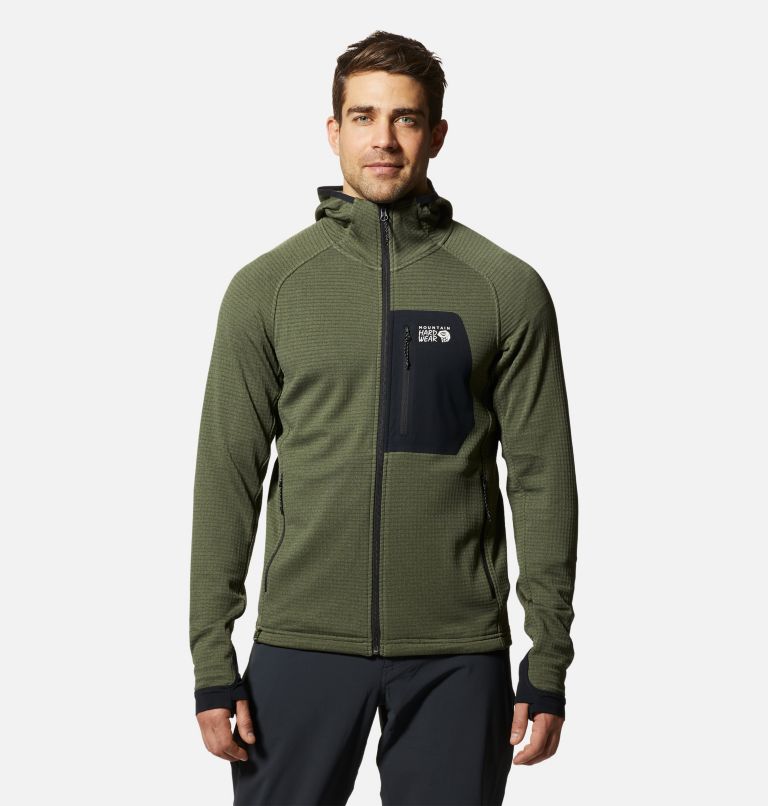 Men's Polartec® Power Grid™ Full Zip Hoody