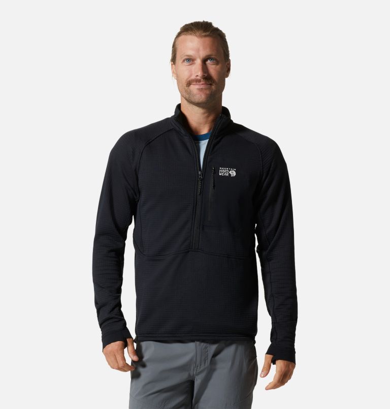 Men's Polartec® Power Grid™ Half Zip Jacket