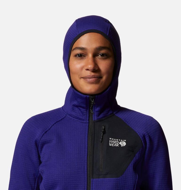 Women s Polartec Power Grid Full Zip Hoody Mountain Hardwear