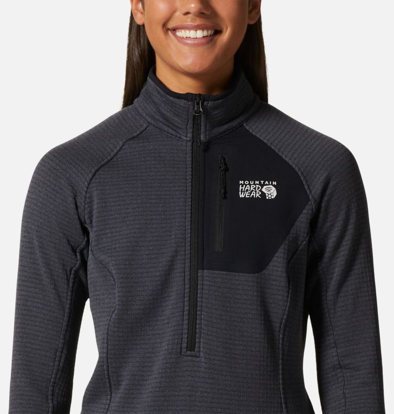 Women's Polartec® Power Grid™ Half Zip Jacket | Mountain Hardwear