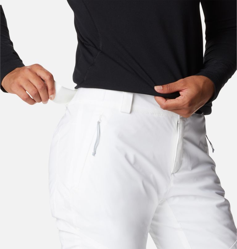Women's Backslope II Insulated Ski Pants, Color: White, image 6