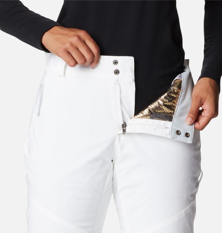 Thumbnail: Women's Backslope II Insulated Ski Pants, Color: White, image 7