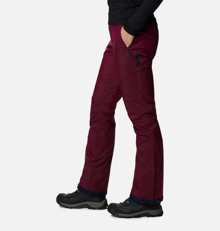 Pantalon isolé Backslope II pour femme, Color: Marionberry Sheen, image 3