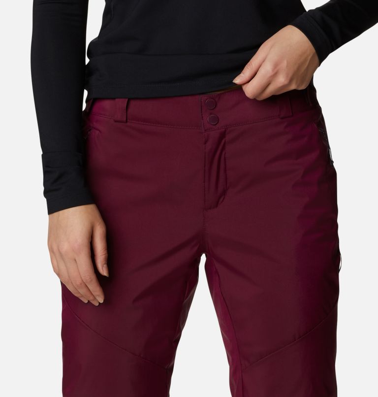 Women's Backslope II Waterproof Ski Pants, Color: Marionberry Sheen, image 4