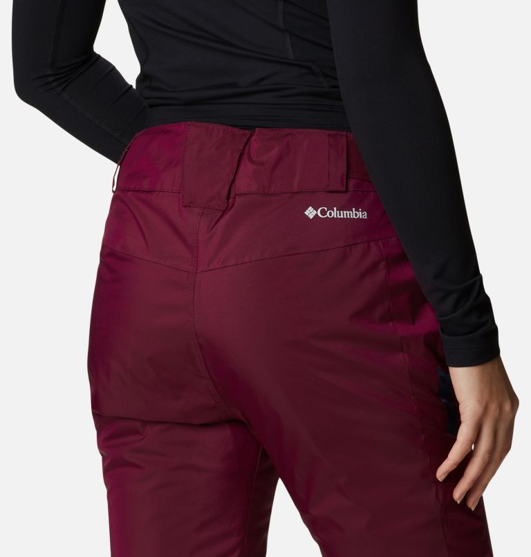 Women's Backslope II Insulated Ski Pants, Color: Marionberry Sheen, image 5