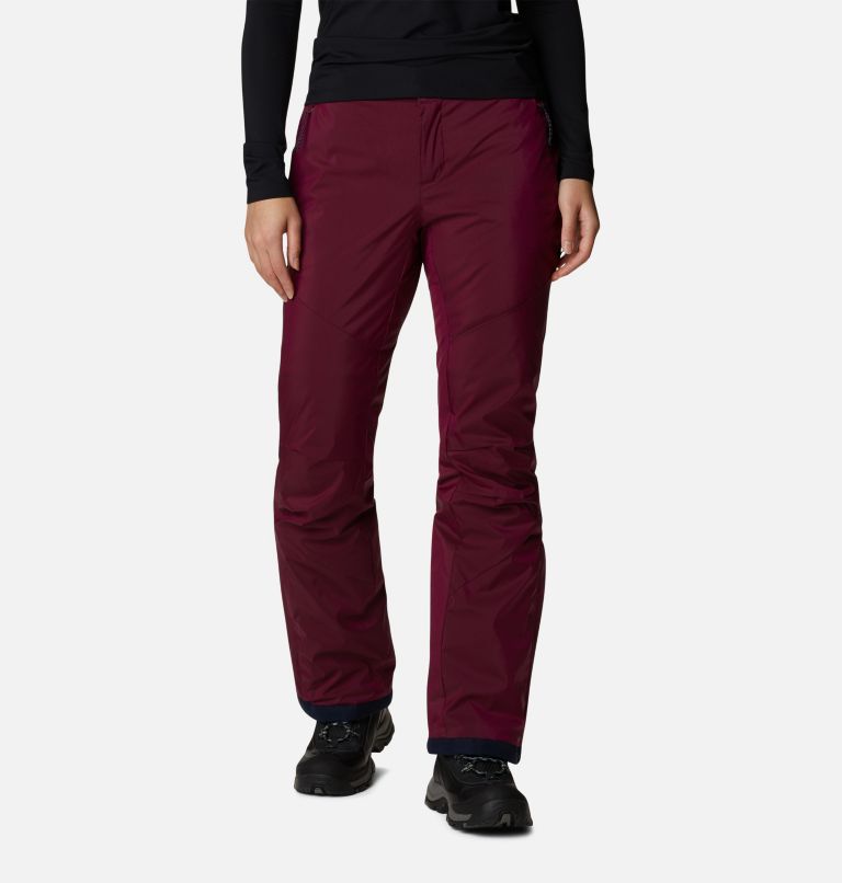 Women's Backslope II Waterproof Ski Pants, Color: Marionberry Sheen, image 1