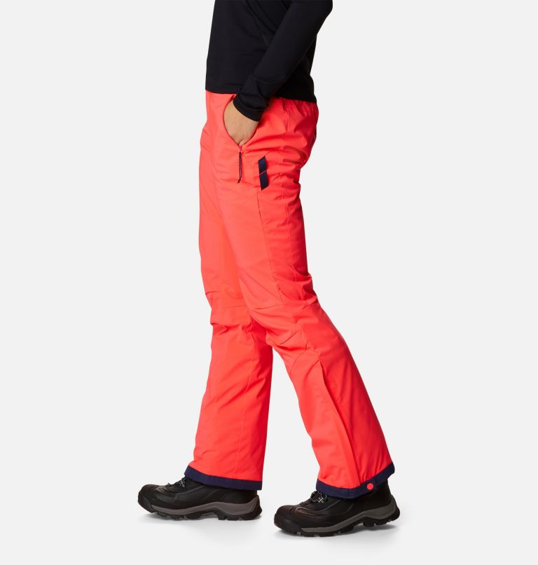 Thumbnail: Women's Backslope II Insulated Ski Pants, Color: Neon Sunrise, image 3