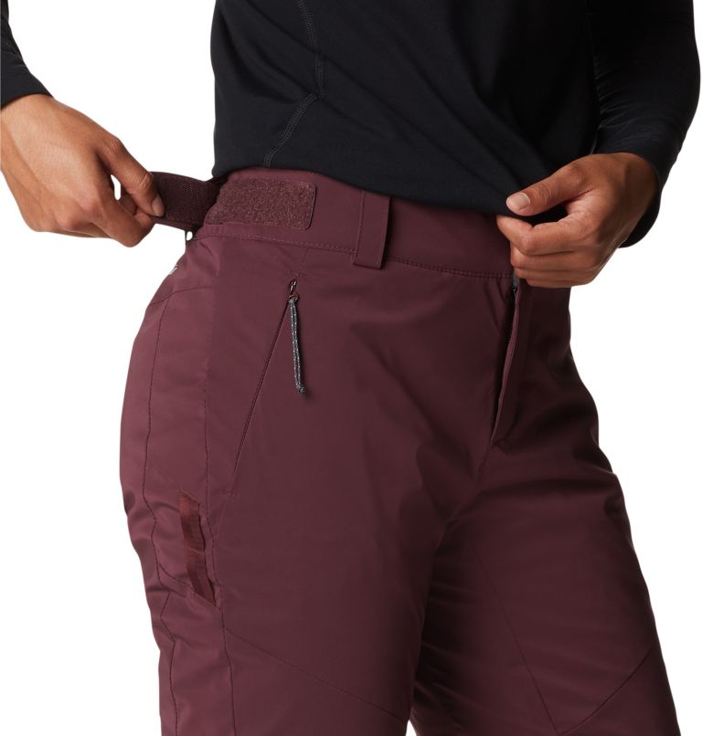 Women's Backslope II Waterproof Ski Pants, Color: Malbec, image 6