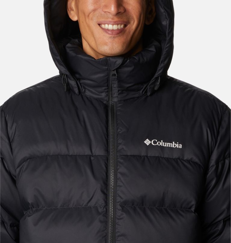 Thumbnail: Men's Bulo Point II Hooded Down Puffer Jacket, Color: Black, image 4