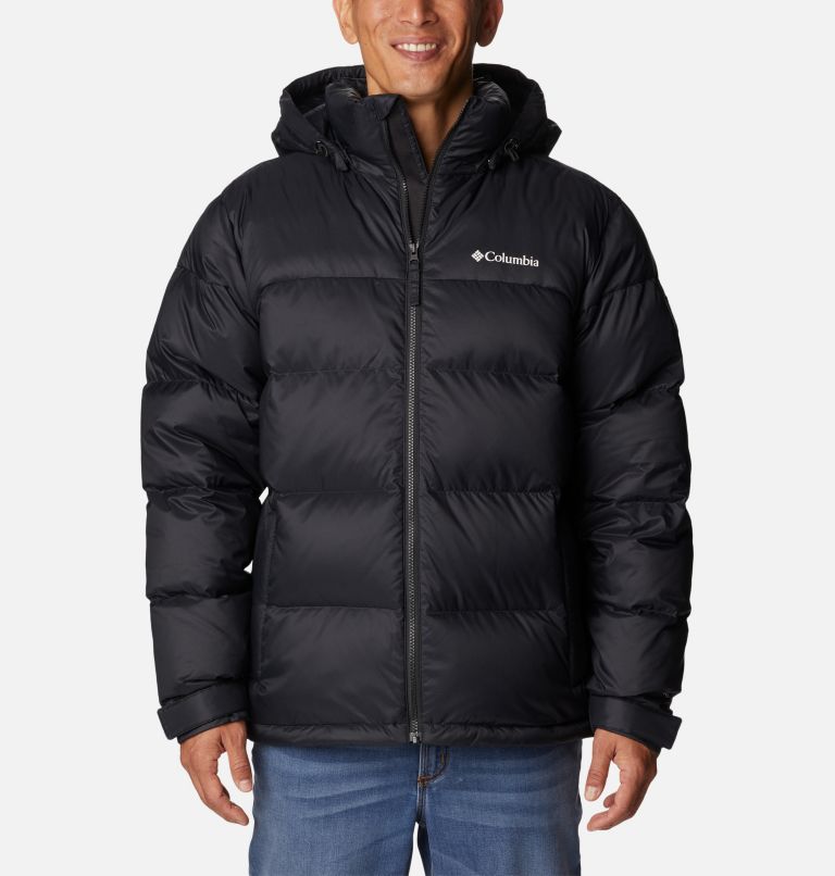 Thumbnail: Men's Bulo Point II Hooded Down Puffer Jacket, Color: Black, image 1