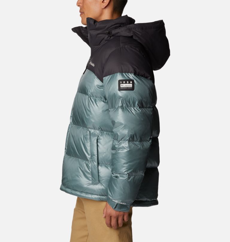 Bulo Point II Down Jacket | 346 | M, Color: Metal Shiny, Shark, image 3