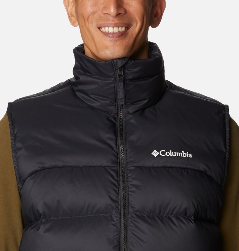 Columbia down vest outlet men's black