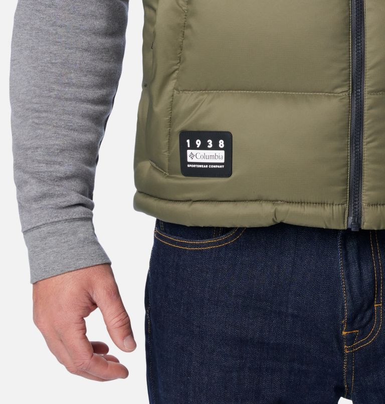 Bulo Point II Down Vest | 397 | S, Color: Stone Green, Shark, image 7