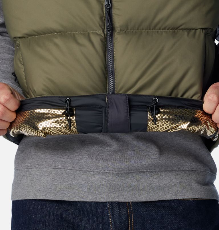Bulo Point II Down Vest | 397 | S, Color: Stone Green, Shark, image 8