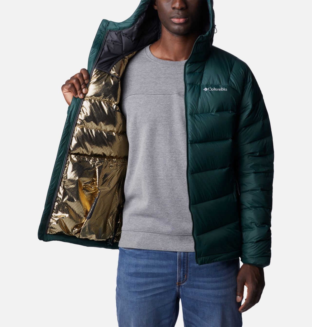 Men's Centennial Creek™ II Down Hooded Jacket 5
