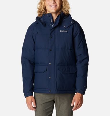 men columbia puffer jacket