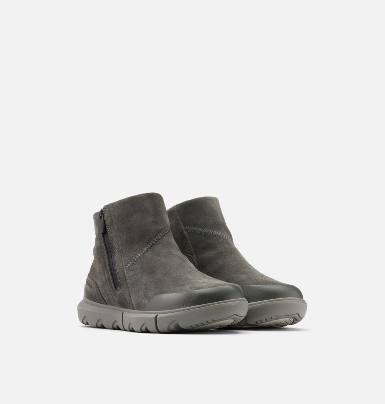 Women's SOREL Explorer II Waterproof Ankle Boot, Color: Quarry, Grill, image 2